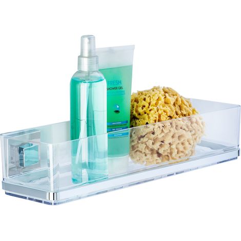 Vacuum-Loc® portaoggetti maxi in acciaio inox Quadro WENKO (1/7)