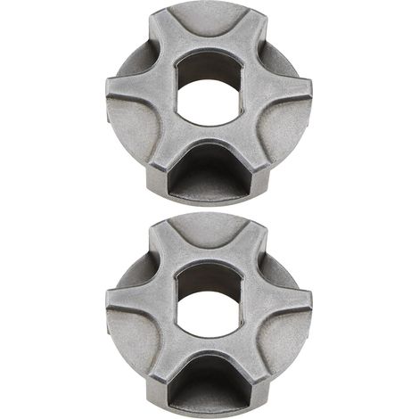 2 Pièces 3/8"pignon de Tronçonneuse Ouverture Cannelée 9mm Engrenage de Guidage Intégré Tronçonneuse Électrique Pièces de Rechange Compatible avec DUC254 DUC204 (1/5)