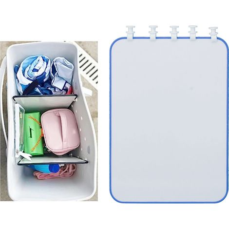Séparateur de sac de plage pour vêtements et en-cas, accessoires de séparation pour sac à main, plateau de séparation, séparateur d'espace, Bogg Bag (bleu) (1/5)