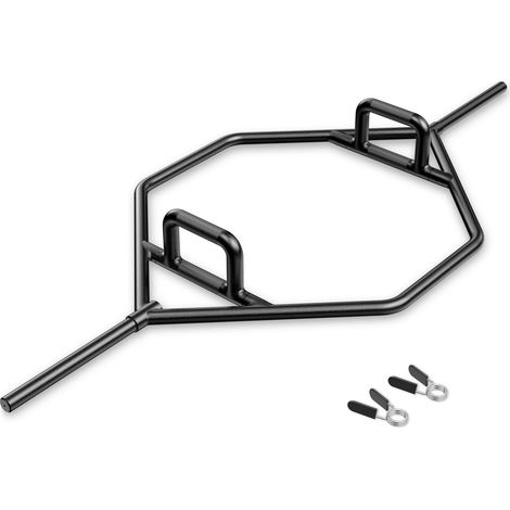 barre de piège olympique, barre hexagonale, barre de piège hexagonale olympique, barre de haussement d'épaules, barre de levage, barre de soulevé de
