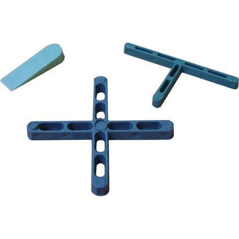 Distanziatori per Piastrelle in Plastica a T  5 mm  Cf 250Pz