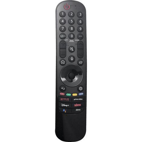 Télécommande de remplacement MR22GA AKB76039907 pour téléviseur intelligent LG UHD/HDTV/OLED 4K (1/5)