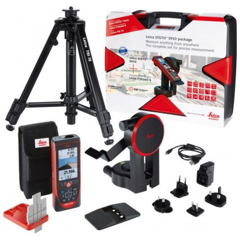 FP – Télémètre laser DISTO S910 – Portée 300m – Bluetooth Smart – Mesure de surface et volume – Protection IP54 (1/5)
