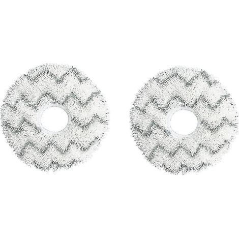 2 Stück Ersatz-Wischmopppads mit Wellenmuster (1/4)