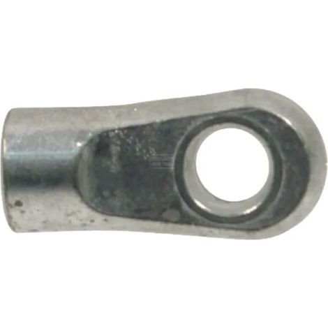 Œillet de vérin à gaz pièce de fixation en aluminium filet droit Rotule Embout Tête Amortisseur Pneumatique Bras Charnière, filetage M8 Ø trou 8,3mm (1/3)
