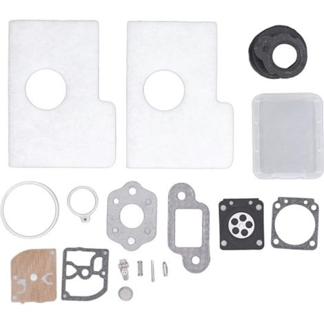 Kit de réparation de carburateur pour tronçonneuses Stihl MS180 017 018 MS180 MS170 (pour réinitialisation de la tronçonneuse)