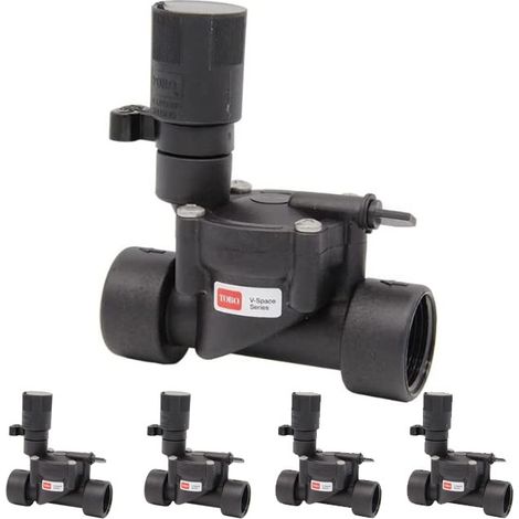 5 Stück Elektroventil für Bewässerung Toro VSPACE, Gewindeanschluss 3/4'', 24V, kompakte Größe (1/2)
