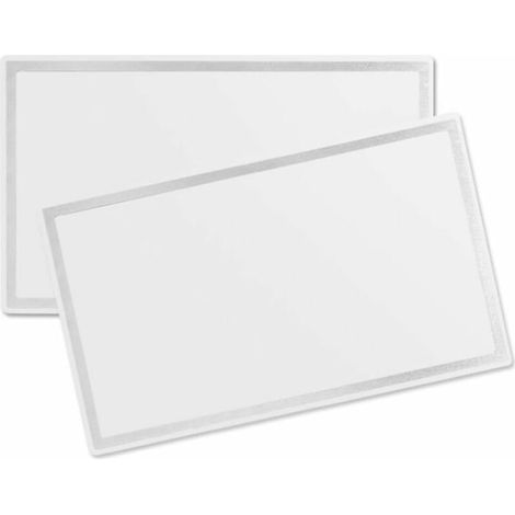 2Pcs Car Makeup Mirror For Car Stainless Steel Portable Sun Visor Convenient Makeup Mirror Car Interior Stainless Steel Makeup Mirror Durable Car Sun Visor Decorative Mirror (1/5)