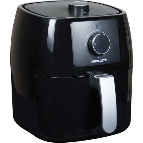 Freidora de aire caliente Termozeta Frittosnella 3,5 L 1400 W negra