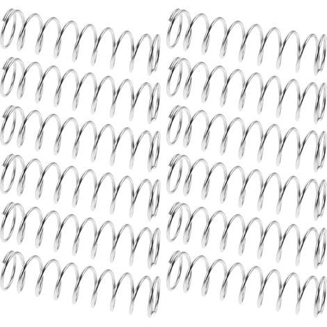 Lot de 20 Mini Ressorts en Acier Manganèse pour Sécateur de Taille, Élasticité et Prise en Main Sécurisée, Accessoires de Réparation pour Jardinage (1/5)