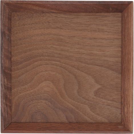Black Walnut Tray Simple Fashion Serving Tray Serve Tea Fruit Cheese Wine Or Meals Small Square (1/5)