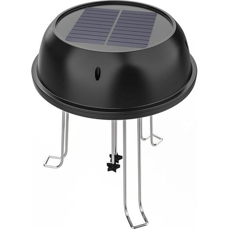 Solar Wasserwackler für Vogeltränke 0,5 W Wasserrührer Bubbler Teichbrunnen Gartenpumpen, Zirkulationssystem, Vogeltränke für Zubehör (1/5)