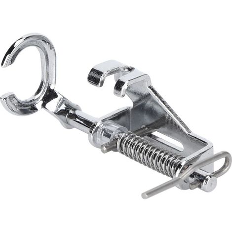 Edelstahl-Nähfuß mit Scrollrad für Zubehör von Steppstich-Nähmaschinen (4021L-07) B01-020-00739 (1/5)
