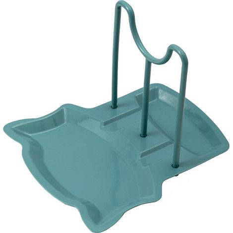 Repose-cuillère pour plan de travail, support pour ustensiles de cuisine et de barbecue, porte-couvercles (1/5)