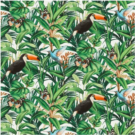 Erismann Paradiso 2 Tropical Jungle Animals Wallpaper Paste The Wall Vinyl (1/4)