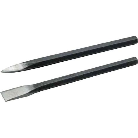 Scalpello da elettricista realizzato in acciaio temprato di altissima qualità -A punta