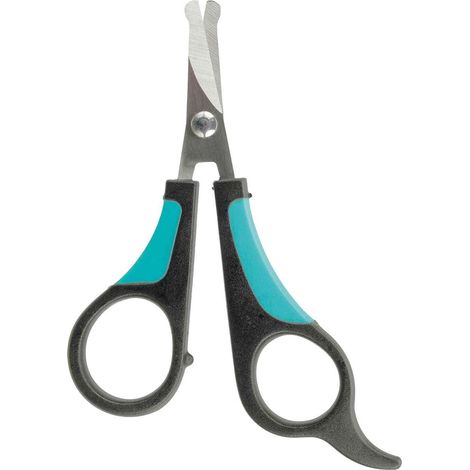 TRIXIE 2360 tijeras para mascotas Negro, Gris, Acero inoxidable Ambidextro Universal