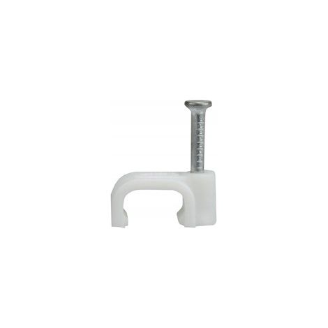 Flacher Kabelhalter mit Klappnagel P 6/4 (1/3)