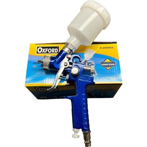 PISTOLA AEROGRAFO ARIA SERBATOIO 100GR UGELLO SPRUZZO VERNICIATURA