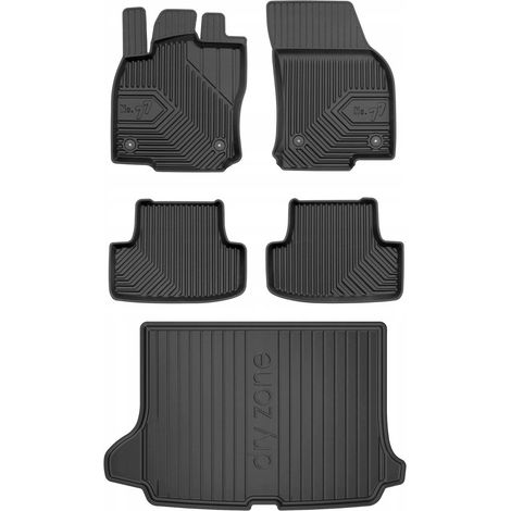 SET 77 Alfombrillas de goma y mat AUDI Q2 desde 2016 (1/5)