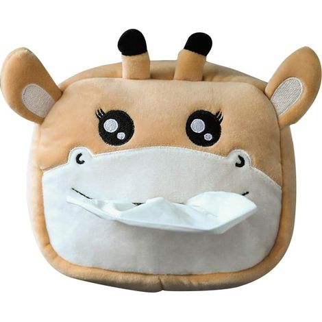 Voiture Boîte à MoreChioce Boîte de Rangement de Serviettes en Papier Boîte de Mouchoirs en Forme d'Animaux en Peluche pour Décoration Maison, Chambre ou de Voiture (1/5)
