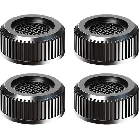 CCYKXALot de 4 amortisseurs de vibrations pour machines à laver et sèche, Tapis Anti Bruit et Vibration pour Climatiseurs, Faible bruit,Réduction du Bruit