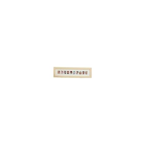 Bilderrahmen für Kinder-Wachstumsdokumente, Studentenausweise, Bürodekoration, geeignet für Fotos im Format 2,5 x 3,5 cm (Farbe: Holz, Größe: 43 cm) (1/5)
