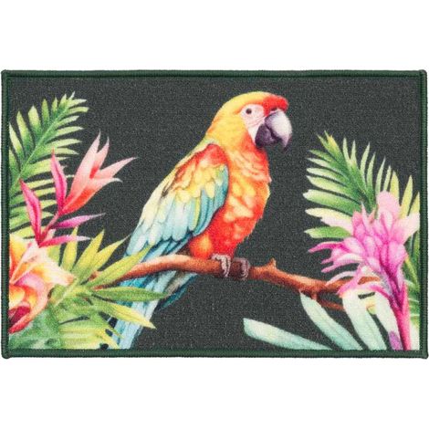 Tapis Déco Imprimé "Noumea" 40x60cm Multicolore (1/4)