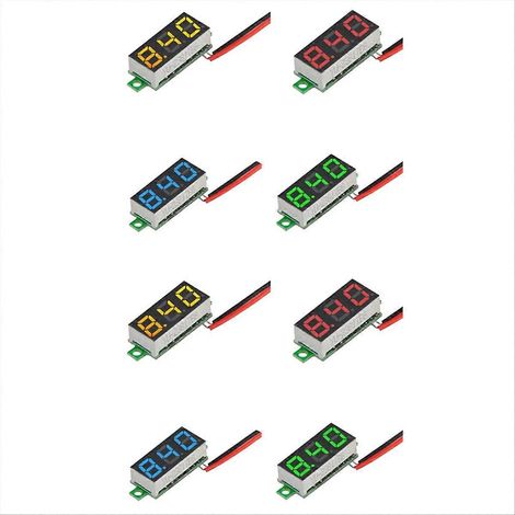 Zweidraht-Gleichstromvoltmeter, 4,5 V bis 30,0 V, mit Digitalanzeige (1/5)