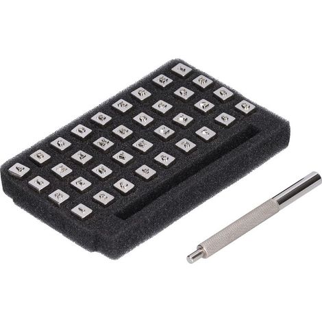 Kit di 37 strumenti di perforazione di lettere : perforazione netto, veloce e resistente, ideale per il fai da te a casa. (1/5)