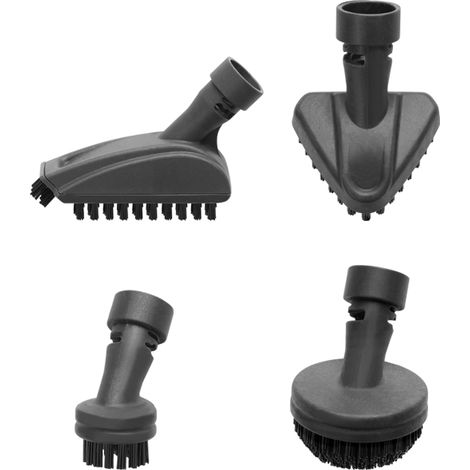 Kit de 4 petites brosses à poils en nylon pour Polti Vaporetto SV6XX, SV440, SV450, SV460, Smart 35,40,100,120 PAEU0399 (1/5)