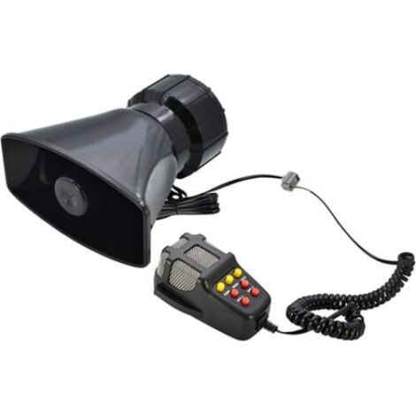 Mégaphone BGHYHYHI, amplificateur 100 W, 7 tonalités, construction robuste, 12 V (1/5)