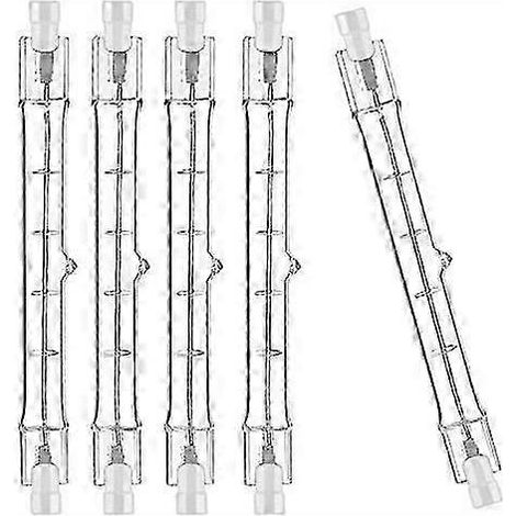 10 pcs r7s-halogenlampe, 118 mm, 300 w, 230 v, r7s-halogenstab, 118 mm, r7s-halogenlampe, dimmbare (1/4)