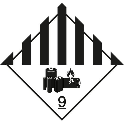 Gefahrgutkennzeichen Lithiumbatterien, Typ: 04100