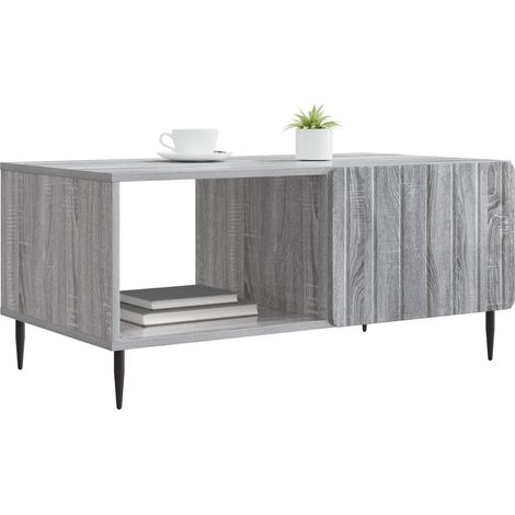 Maison Exclusive - Couchtisch Grau Sonoma 90 x 50 x 40 cm Holzwer