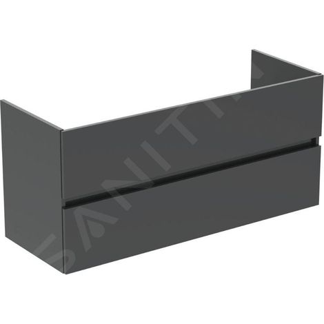 IDEAL STANDARD R0266TI Armoire sous-meuble Eurovit+ 2 tiroirs (1/3)