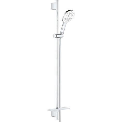Grohe Rainshower SmartActive 130 Set asta doccia a 3 getti Bianco, 26579LS0 (1/5)