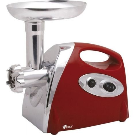 Suinga – Hachoir à viande électrique 1200W – 3 disques en acier inoxydable – Moteur en cuivre – Bouton marche arrière et plateau amovible (1/2)