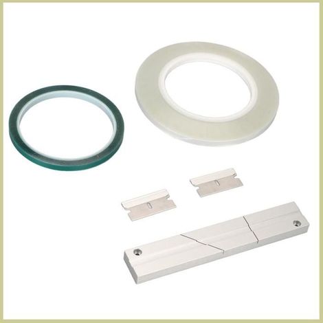Kit de bloc d'épissage de bande Kit de Blocs D'épissure de Ruban 1/4 10 Pouces, qualité Studio en son videoprojecteur (1/4)