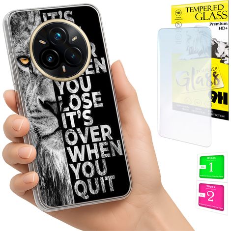 Schutzhülle für Realme 14 Pro+ 5G / 14 Pro Plus 5G: Rückseite + 9H-Glas (1/5)