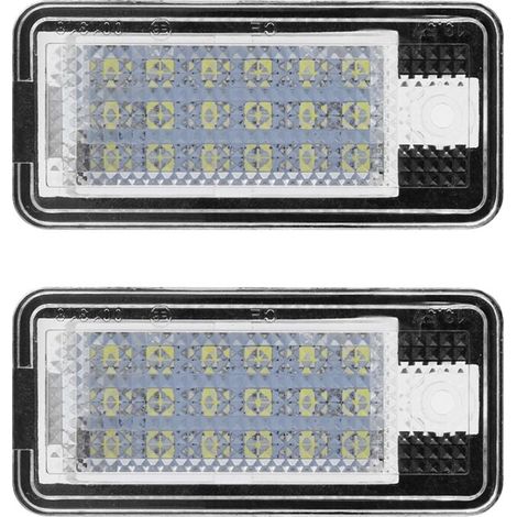 2-teiliges LED-Kennzeichenbeleuchtungsset (Hop-Lpl0114) für Audi A3 S3 A4 S4 B6 B7 A6 C6 S6 A (1/5)