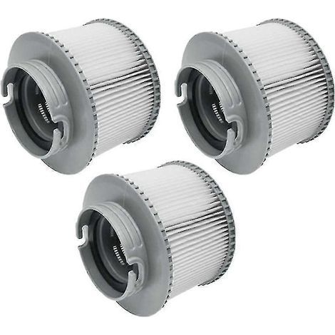 Lot de 3 filtres pour Mspa, compatibles avec les modèles Mspa FD2089, K808 et MDP66 Camaro.-AquaForge (1/5)