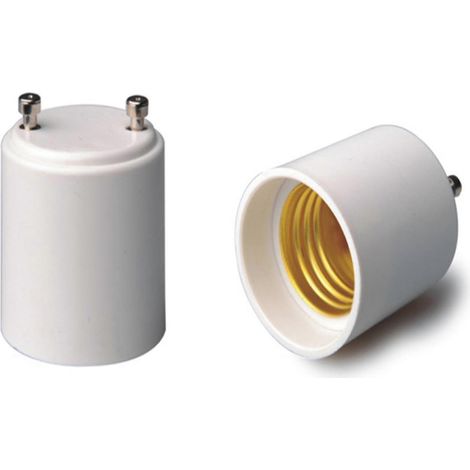 Culot adaptateur GU24-E27 pour douille à vis standard, résistant au feu (1/5)
