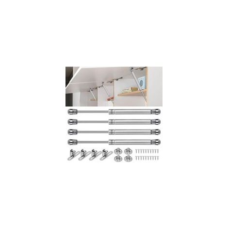 Vérins à gaz pour meuble – Lot de 4 – Charge 100N – Longueur étendue 270mm – Installation facile pour portes de cuisine - Cuisine100N (1/5)