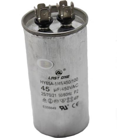 Klimaanlagen-Kondensator 45uF 450V 50x100mm 12AG6045