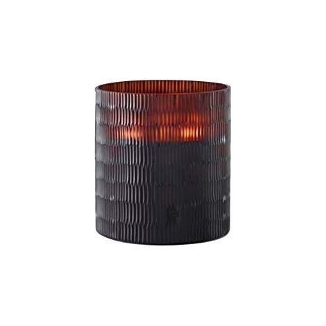 Bougie parfumée en Verre Marron S