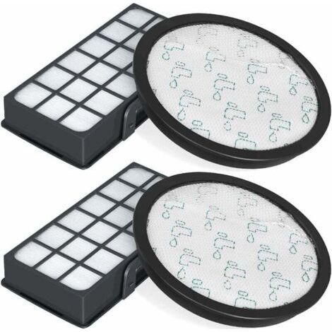 Pack of 2 HEPA filters for Rowenta Silence, replacement filter accessories ZR903701, Force Cyclonic 4AAAA RO7647EA RO7663EA RO7676EA RO7681EA (model RO76xx) H246 Ikodm vacuum cleaners (1/4)