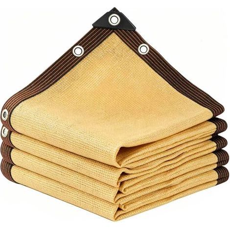 Filet D'Ombrage, Voiles D'ombrage 85% UV Toile D'Ombrage, Tissu D'ombrage Serres Coupe Ventpour La Couverture avec Oeillets, pour Serre/Jardin/Pergola/Patio Lawn (1/5)