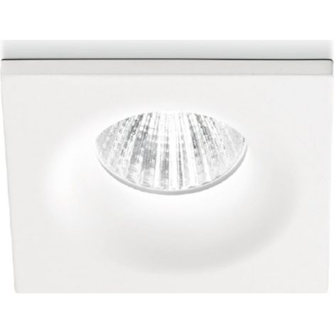 Spot encastrable verre aluminium gea led gaia gfa851n spot led carré faux plafond 4w 4000°k ip20