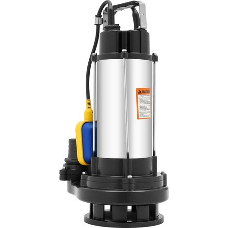 Pompe de relevage submersible, Puissance 2CV, Débit max. 36m³/h, Tension 220V, Profondeur d'immersion max. 20-30m, Diamètre du port d'entrée 5cm (1/5)